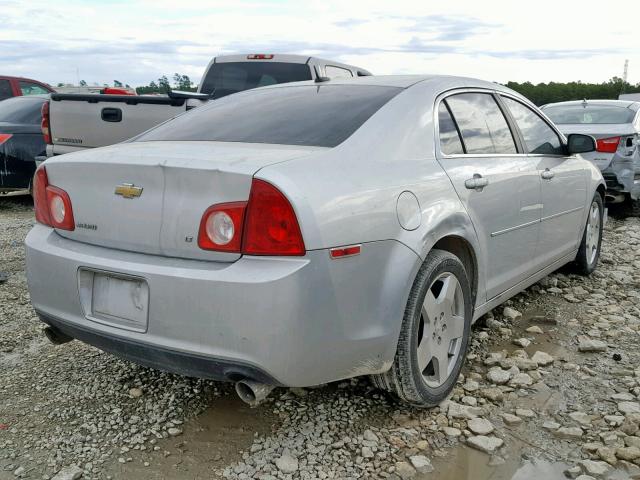 1G1ZJ577694194634 - 2009 CHEVROLET MALIBU 2LT SILVER photo 4