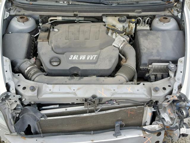 1G1ZJ577694194634 - 2009 CHEVROLET MALIBU 2LT SILVER photo 7