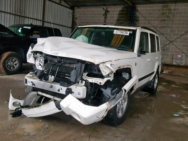 1J8HG48N48C239673 - 2008 JEEP COMMANDER WHITE photo 2