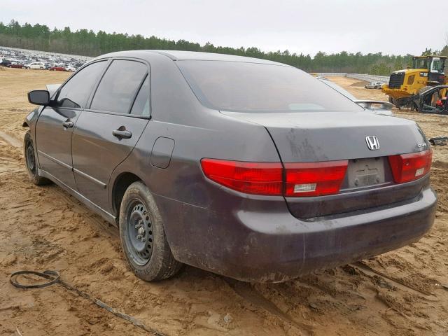 1HGCM56195A184517 - 2005 HONDA ACCORD DX GRAY photo 3