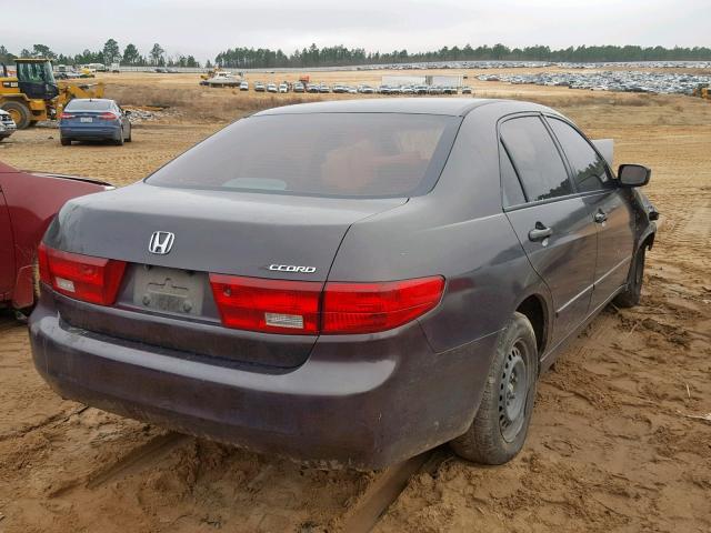 1HGCM56195A184517 - 2005 HONDA ACCORD DX GRAY photo 4