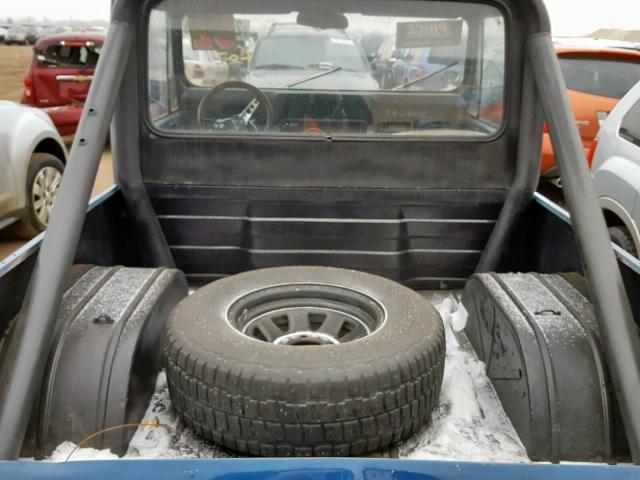 1JCCN88E2CT045214 - 1982 JEEP SCRAMBLER BLUE photo 6