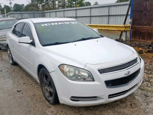 1G1ZC5E03AF198214 - 2010 CHEVROLET MALIBU 1LT WHITE photo 1