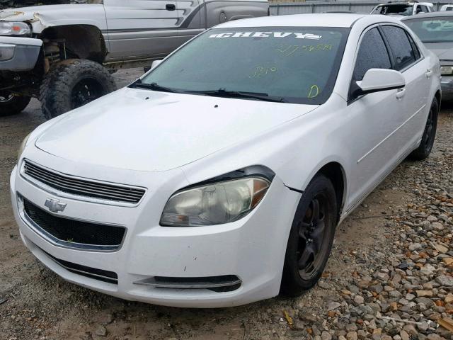 1G1ZC5E03AF198214 - 2010 CHEVROLET MALIBU 1LT WHITE photo 2
