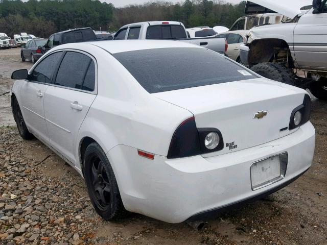 1G1ZC5E03AF198214 - 2010 CHEVROLET MALIBU 1LT WHITE photo 3