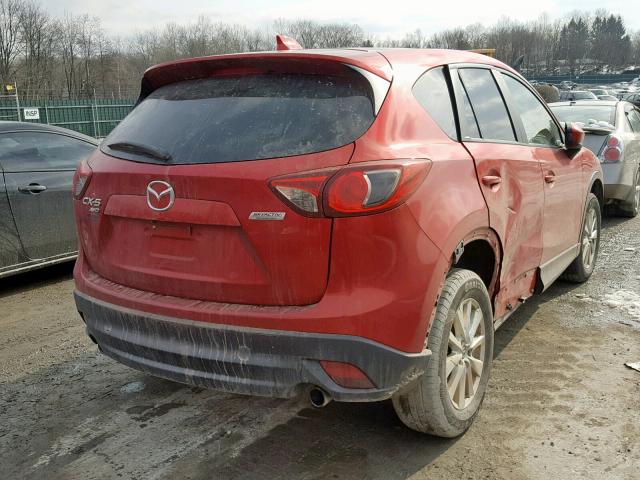 JM3KE4CY0E0372892 - 2014 MAZDA CX-5 TOURI RED photo 4