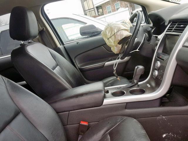 2FMDK4JC2DBB68413 - 2013 FORD EDGE SEL TAN photo 5