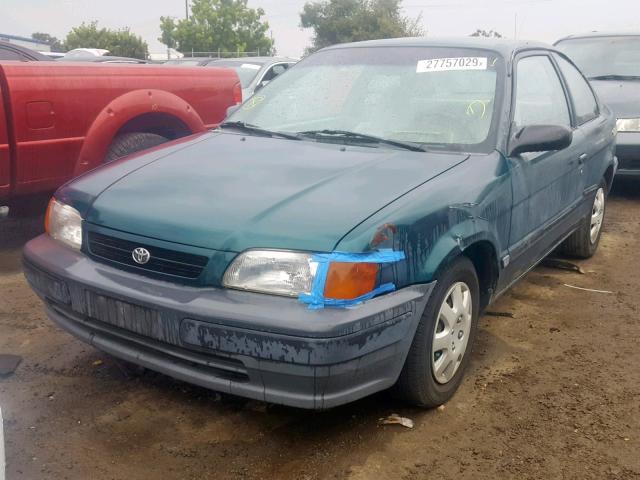 JT2EL56D2S0079221 - 1995 TOYOTA TERCEL DX GREEN photo 2