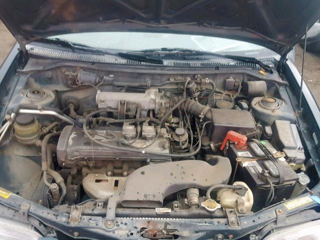 JT2EL56D2S0079221 - 1995 TOYOTA TERCEL DX GREEN photo 7