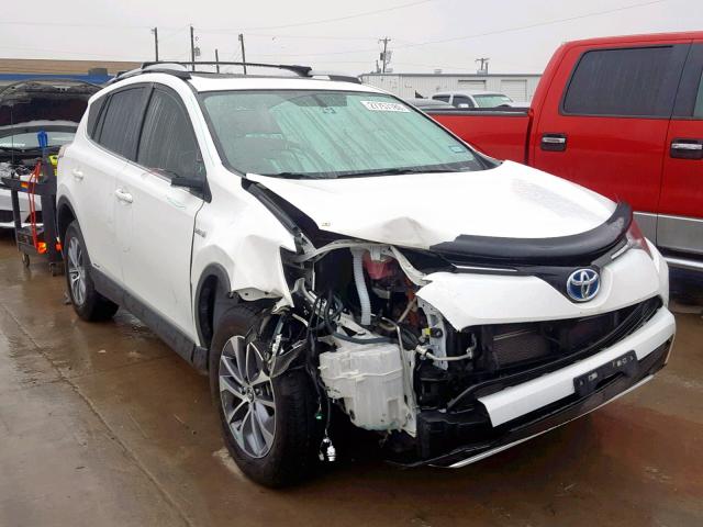 JTMRJREV1GD004073 - 2016 TOYOTA RAV4 HV XL WHITE photo 1