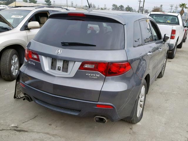 5J8TB2H55AA003623 - 2010 ACURA RDX TECHNO CHARCOAL photo 4