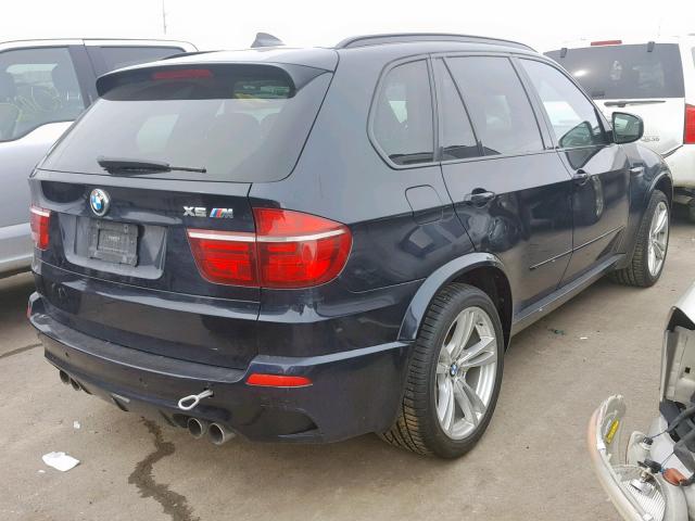 5YMGY0C52CLK27442 - 2012 BMW X5 M BLUE photo 4