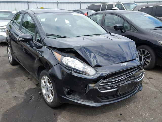 3FADP4BJ6EM163403 - 2014 FORD FIESTA SE BLACK photo 1