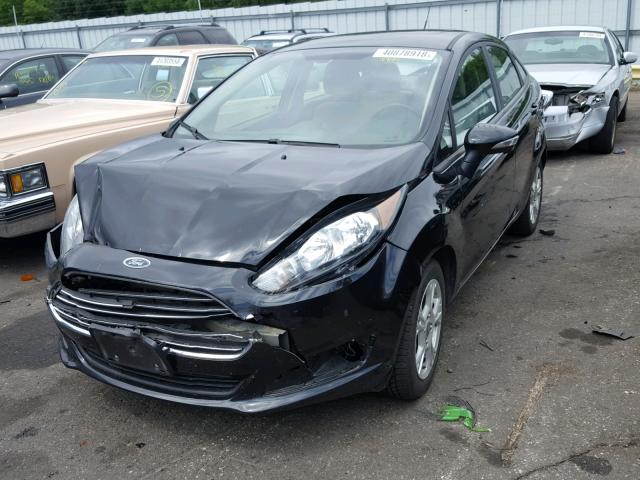 3FADP4BJ6EM163403 - 2014 FORD FIESTA SE BLACK photo 2