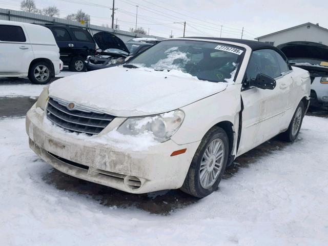 1C3LC55R88N624608 - 2008 CHRYSLER SEBRING TO WHITE photo 2