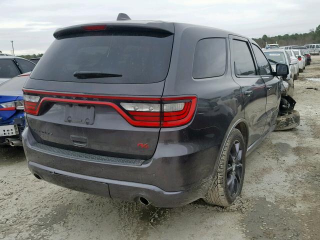 1C4SDHCT9GC416008 - 2016 DODGE DURANGO R/ GRAY photo 4