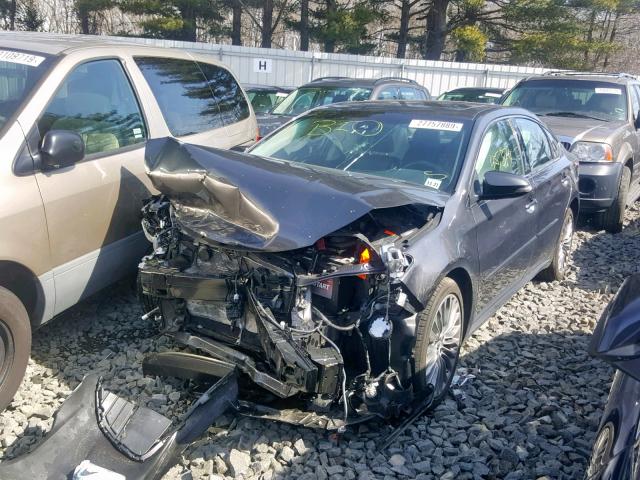 4T1BK1EB7GU203503 - 2016 TOYOTA AVALON XLE GRAY photo 2