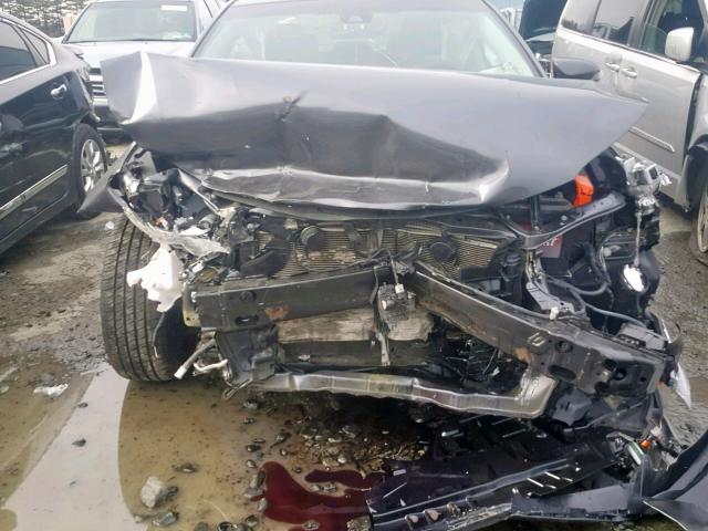 4T1BK1EB7GU203503 - 2016 TOYOTA AVALON XLE GRAY photo 9