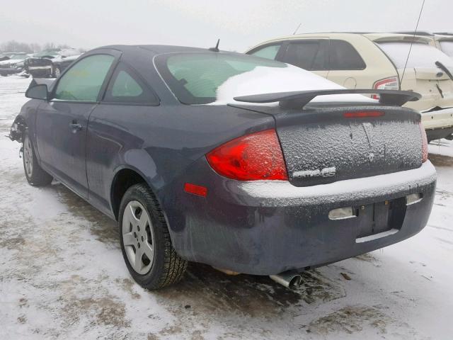 1G2AS18H297132605 - 2009 PONTIAC G5 CHARCOAL photo 3