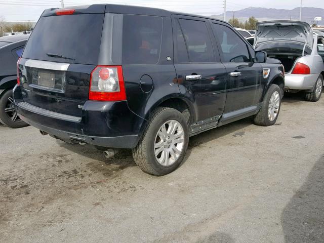 SALFP24N58H010763 - 2008 LAND ROVER LR2 SE BLACK photo 4