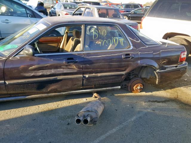 JH4CC2648PC002340 - 1993 ACURA VIGOR LS BROWN photo 9