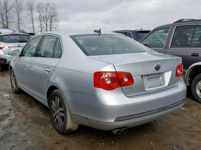 3VWSF71K86M665862 - 2006 VOLKSWAGEN JETTA 2.5 SILVER photo 3