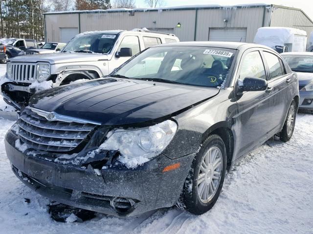 1C3LC56R98N215838 - 2008 CHRYSLER SEBRING TO BLACK photo 2