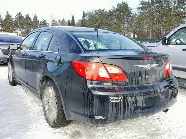 1C3LC56R98N215838 - 2008 CHRYSLER SEBRING TO BLACK photo 3