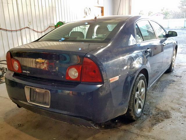 1G1ZH57BX8F295632 - 2008 CHEVROLET MALIBU 1LT 蓝色 照片 4