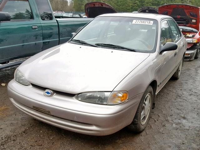 1Y1SK52882Z411112 - 2002 CHEVROLET GEO PRIZM GOLD photo 2