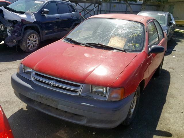 JT2EL46S1R0417033 - 1994 TOYOTA TERCEL STD RED photo 2