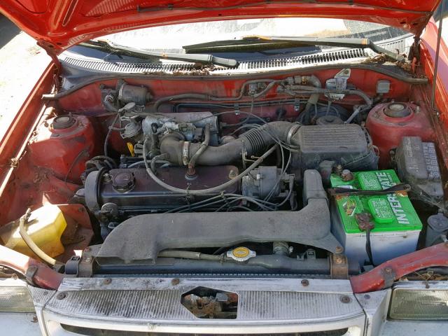 JT2EL46S1R0417033 - 1994 TOYOTA TERCEL STD RED photo 7