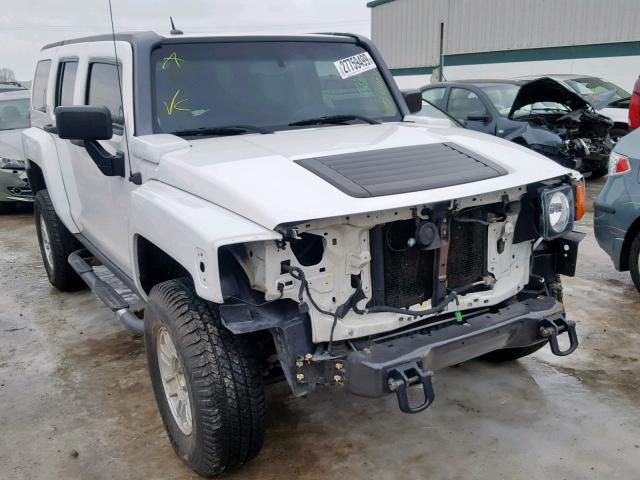 5GTDN13E578117352 - 2007 HUMMER H3 WHITE photo 1