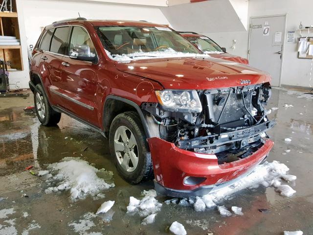 1J4RR6GG1BC591339 - 2011 JEEP GRAND CHER RED photo 1