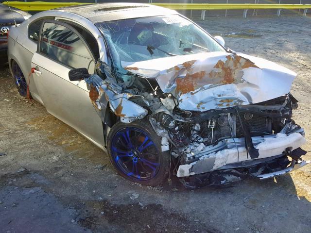 JTKDE167370200466 - 2007 TOYOTA SCION TC SILVER photo 1