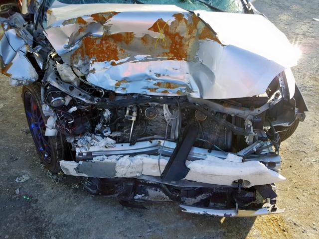 JTKDE167370200466 - 2007 TOYOTA SCION TC SILVER photo 7