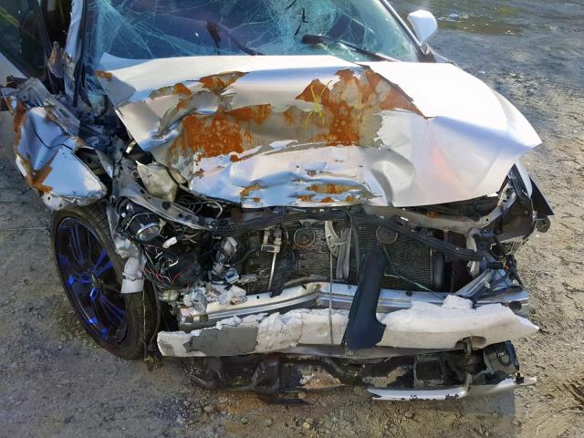 JTKDE167370200466 - 2007 TOYOTA SCION TC SILVER photo 9