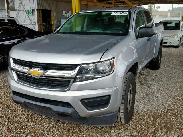 1GCGSBE35G1209262 - 2016 CHEVROLET COLORADO SILVER photo 2