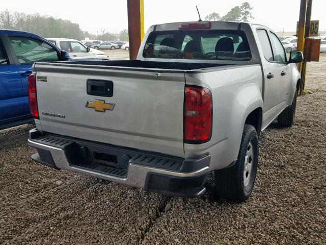 1GCGSBE35G1209262 - 2016 CHEVROLET COLORADO SILVER photo 4