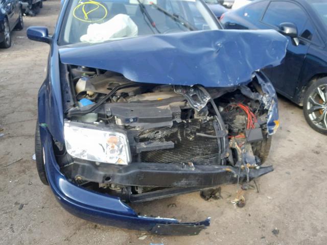 3VWSE69M93M191872 - 2003 VOLKSWAGEN JETTA GLS BLUE photo 9