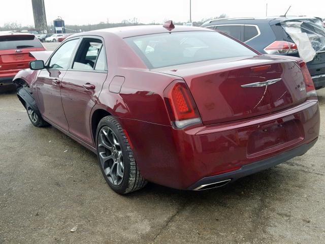 2C3CCAAG4JH340551 - 2018 CHRYSLER 300 TOURIN BURGUNDY photo 3