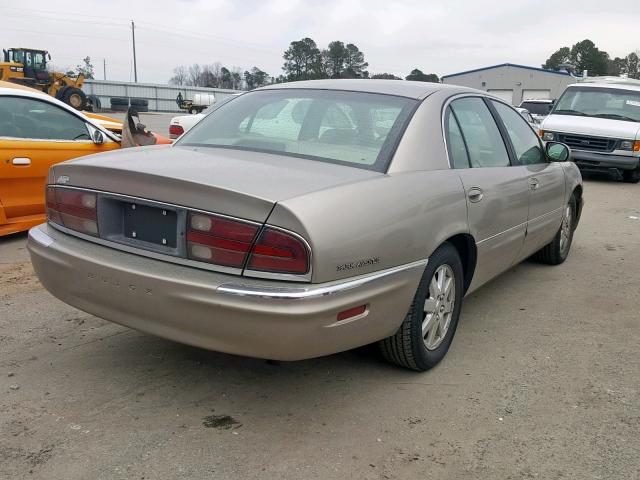 1G4CW54K044113333 - 2004 BUICK PARK AVENU BEIGE photo 4