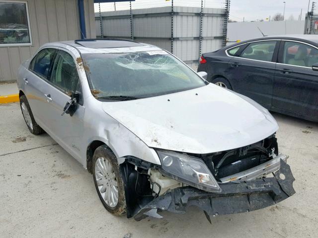 3FADP0L3XCR291605 - 2012 FORD FUSION HYB SILVER photo 1