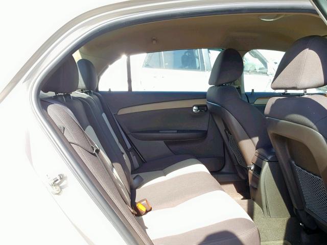1G1ZC5E19BF261181 - 2011 CHEVROLET MALIBU 1LT BEIGE photo 6
