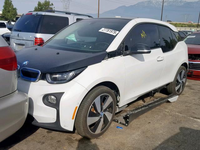 WBY1Z6C34H7A39553 - 2017 BMW I3 BEV WHITE photo 2