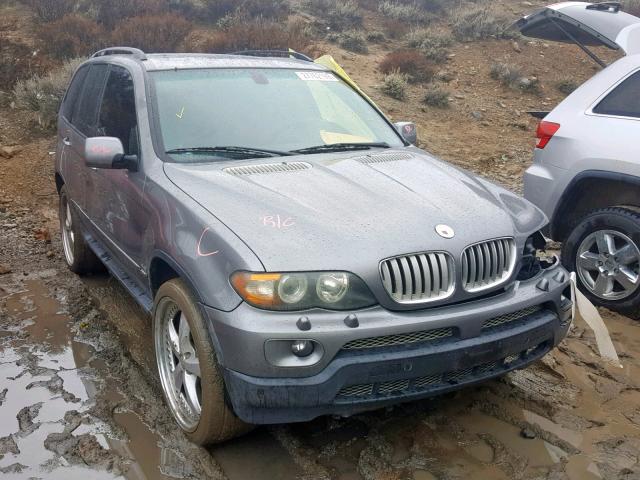 5UXFB53544LV00139 - 2004 BMW X5 4.4I GRAY photo 1