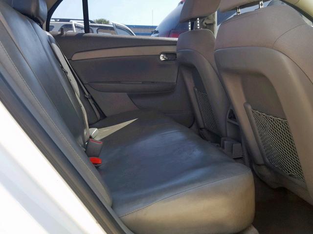 1G1ZB5EB2AF120737 - 2010 CHEVROLET MALIBU LS WHITE photo 6