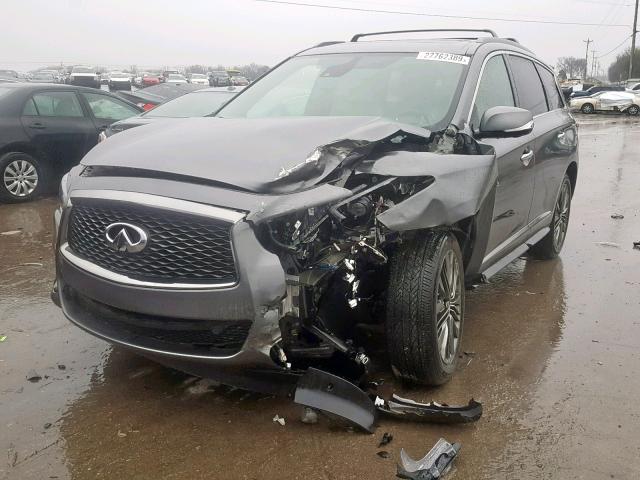 5N1DL0MM7KC503964 - 2019 INFINITI QX60 LUXE GRAY photo 2