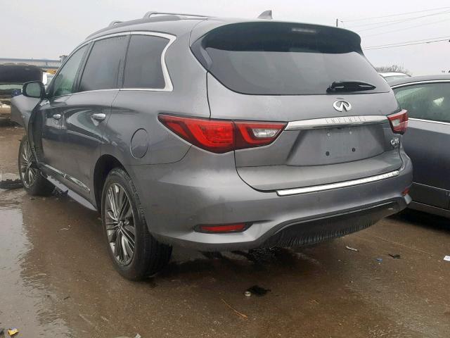 5N1DL0MM7KC503964 - 2019 INFINITI QX60 LUXE GRAY photo 3