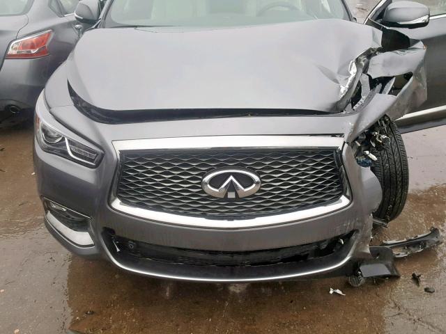 5N1DL0MM7KC503964 - 2019 INFINITI QX60 LUXE GRAY photo 7